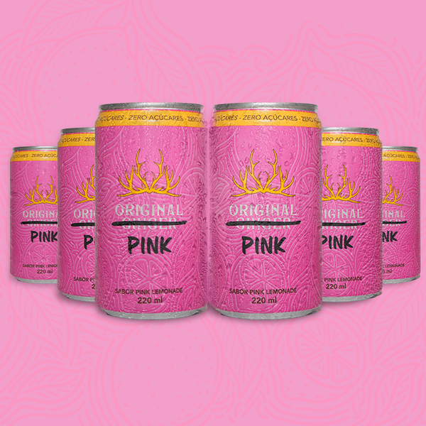 Pack Original Pink Limonade - 6 latas Zero