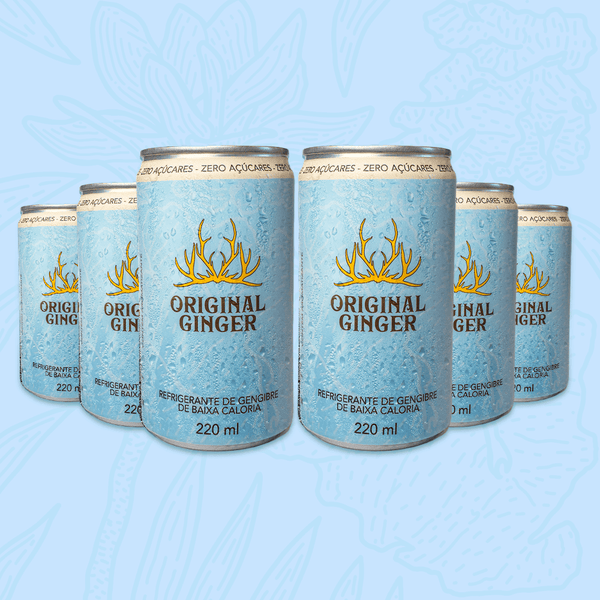 Pack Original Ginger - 6 latas Zero