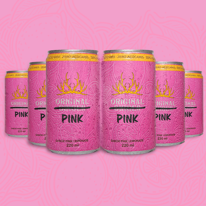 Pack Original Pink Limonade - 6 latas Zero – Original Ginger